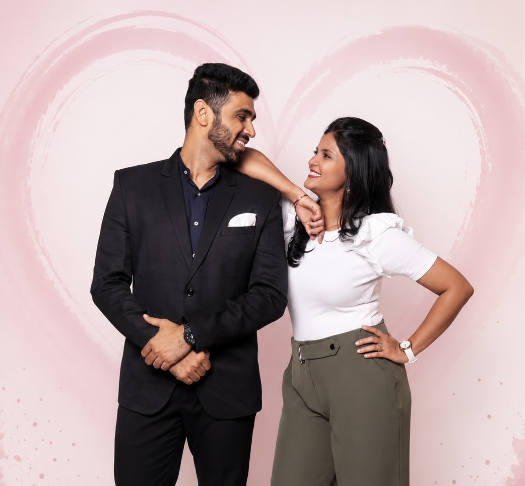 Akshita Sanghvi and Rohit J. Bhandarii, co-founders of Mind Your Love